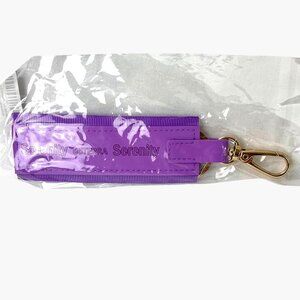 dōTERRA Purple Serenity Keychain Gold-tone Metal Clip & Keyring New